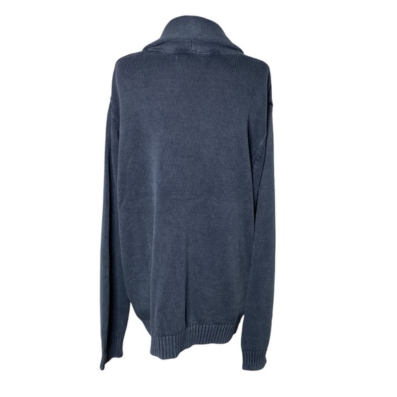 Goodthreads Navy Blue Button Front Cardigan Sweater - Picture 2 of 6